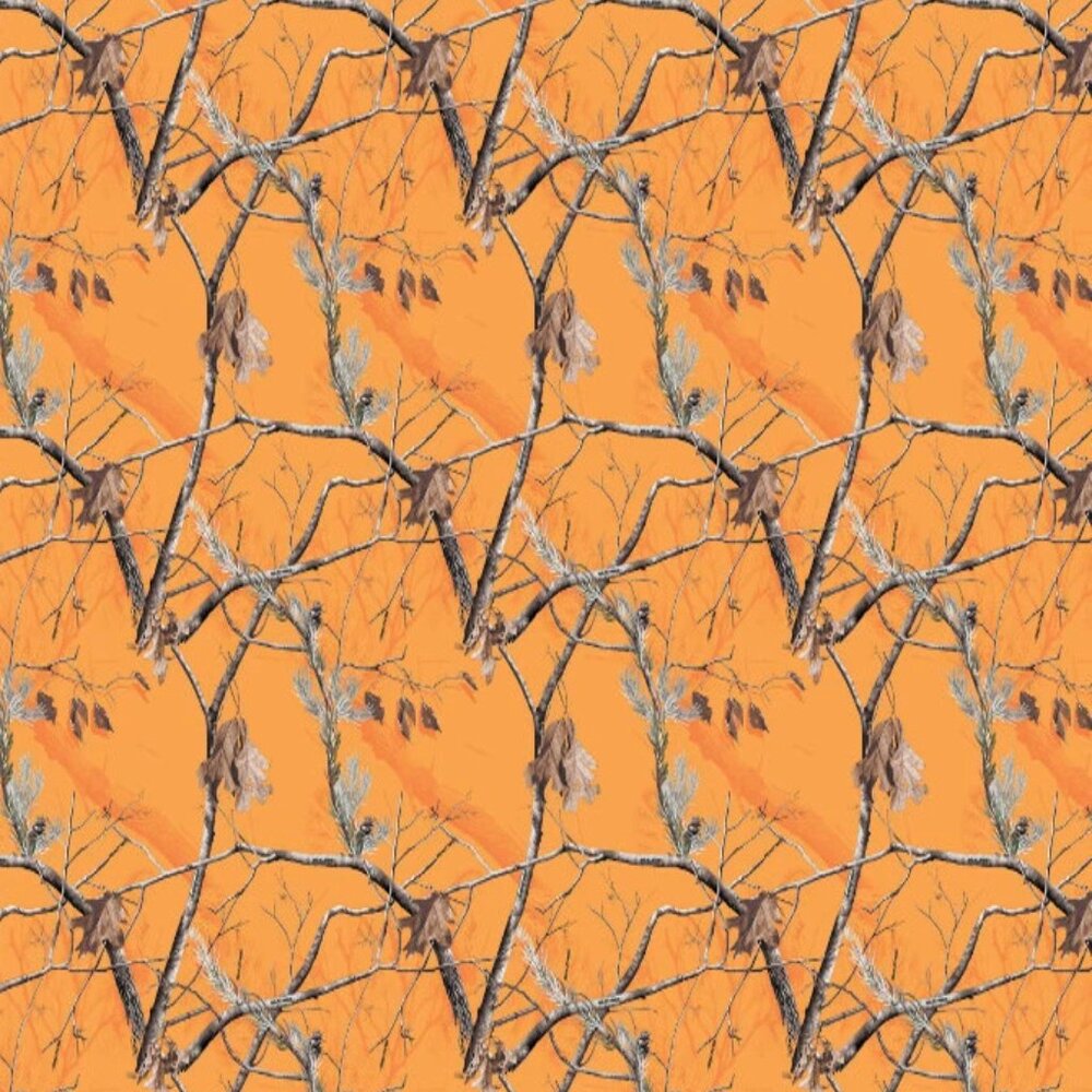 Realtree Orange Camo Plush Beach Towel 64x34